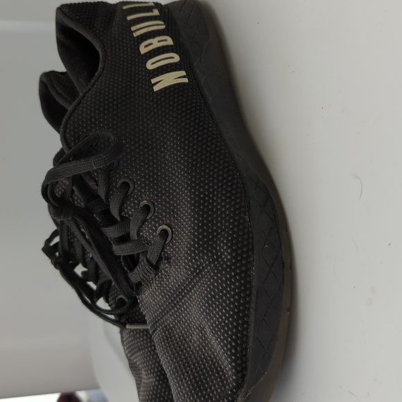 NOBULL Black & White Trainers Tennis Shoes Sneakers Women's Size 8.5 - Picture 6 of 7